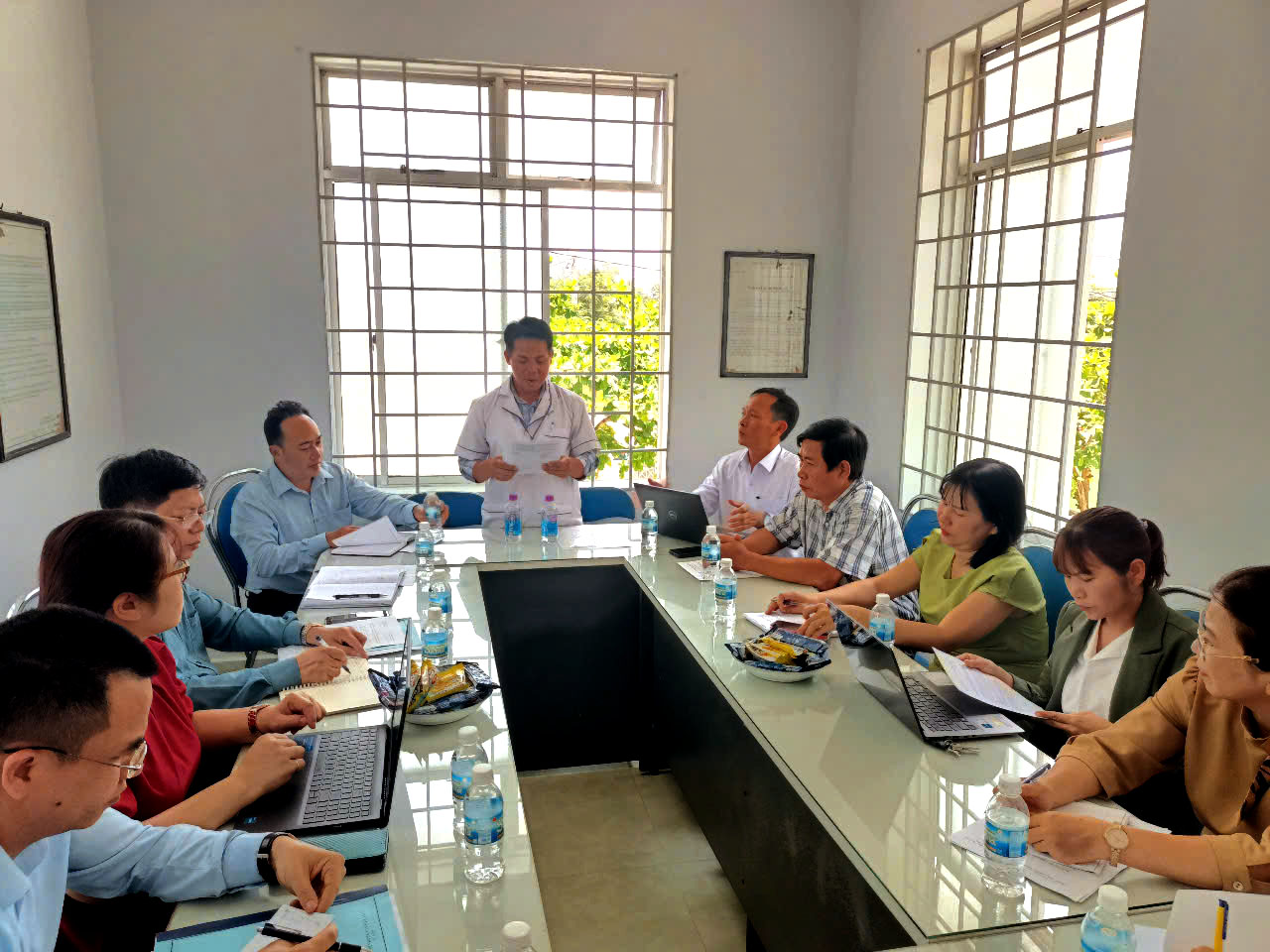 Trạm Y tế Ngọc Hiệp triển khai phòng chống bệnh sởi